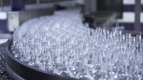 Automated Bottle Processing Line