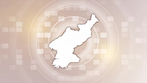North Korea Animated Map