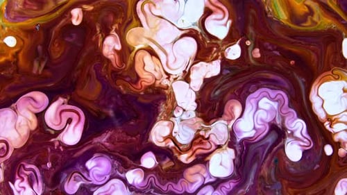 Abstract Swirling Colors Design Background