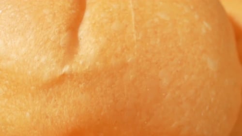 Delicious Burger Buns in Close Up