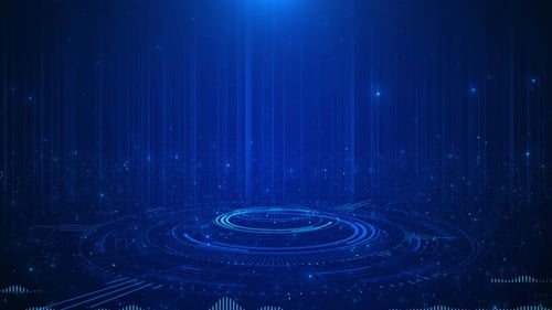 Ciberespacio digital Partículas de ondas Música Datos digitales Conexiones de red Datos tecnológicos abstractos