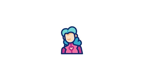 Superhero Animated Icon