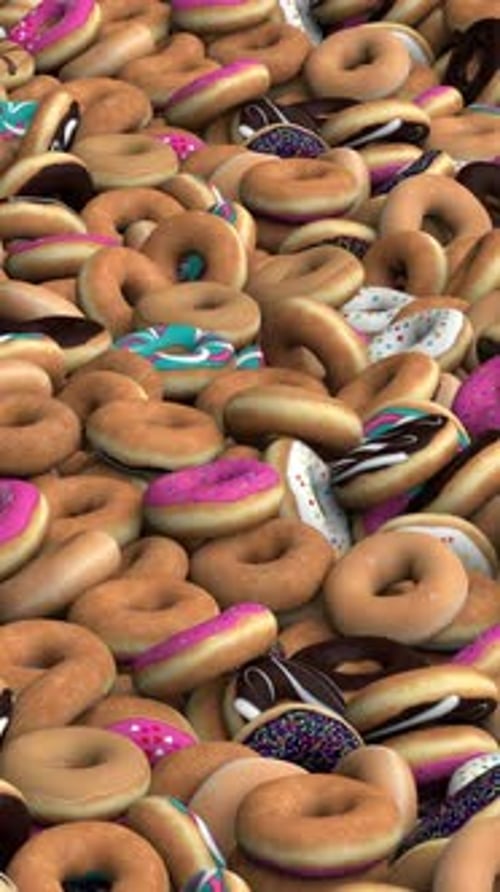 Flying Over The Donuts Pile Loop