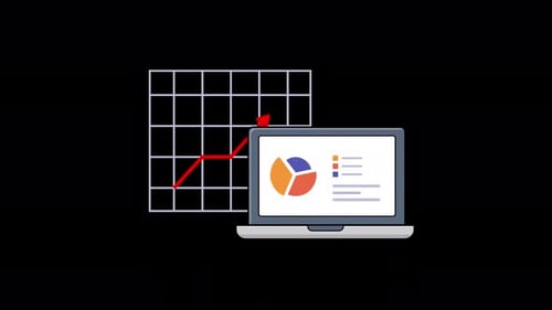 Business Success Animation Video - Transparent