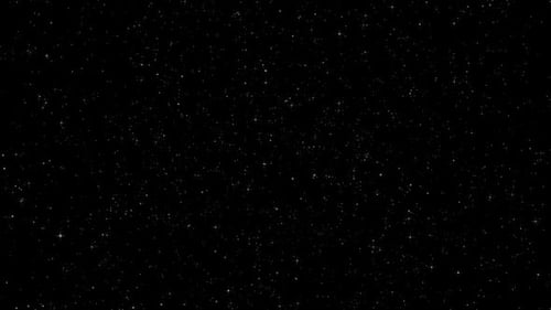 Twinkling Star Field Space Animation Background