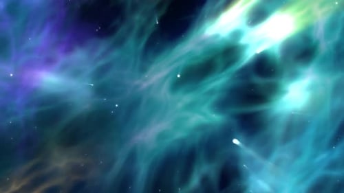 3d dream stars and space