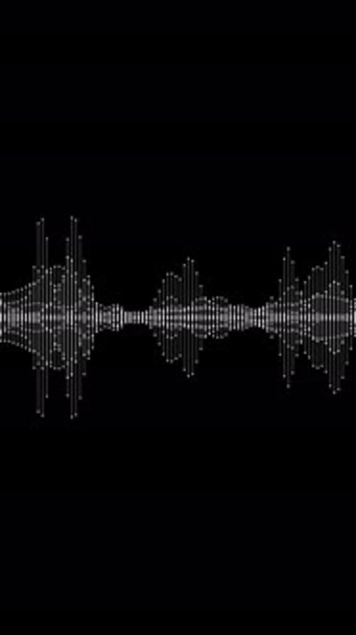 Audio Waveform Abstract Music Waves Oscillation Futuristic Sound Wave Visualization Synthetic Music