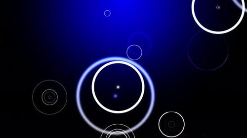 Tecnologia: laço de fundo azul