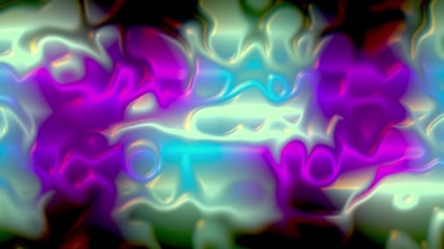 Animated Multicolor Creative Texture Background. Abstract Fractal Liquid Pattern Background 03. 4к