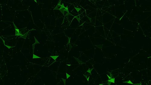 Artificial Intelligence AI Deep Learning Computer Program Technology Digital Cyberspace Particles