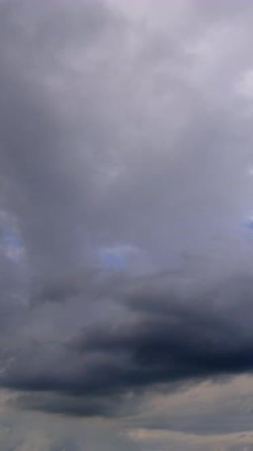 Dramatic Clouds Moving in Sky Time-Lapse