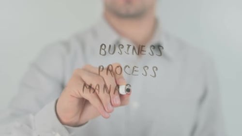 Business Process Management, Writing on Transparent Screen