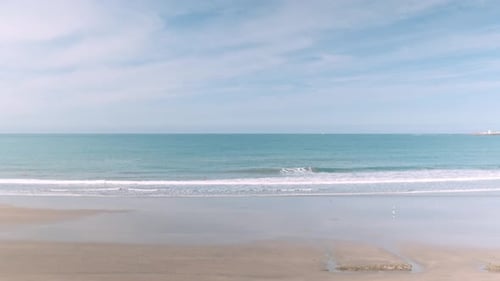 Beautiful Beach with blue ocean