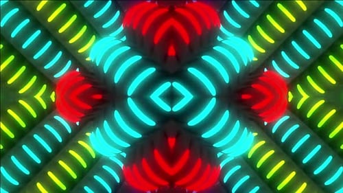 Les néons dynamiques diffusent une énergie vibrante pour la musique et la vie nocturne