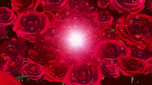 Rose Particles Hd