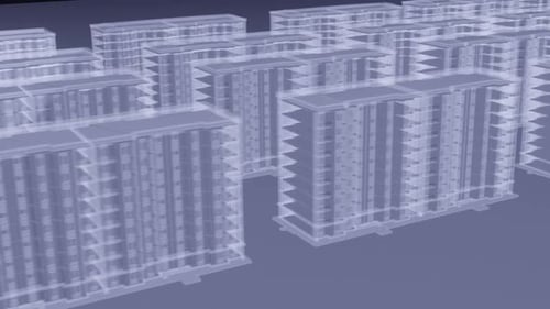 Residential Building Hologram