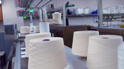 Factory Weaving Fabric - 4K