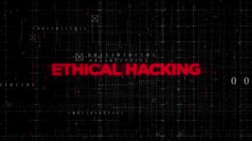 Ethical Hacking On Digital Background