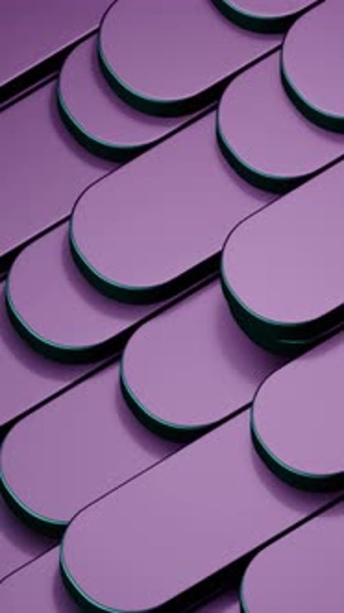 Colorful Textured Tiles Dimensional Design Featuring Teal Edges And Ambient Lighting Effects
