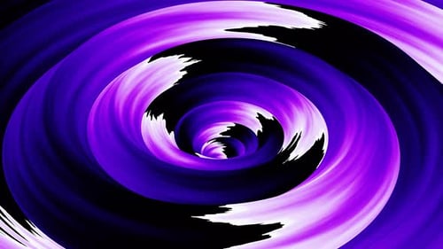 Animation abstraite en boucle d'illusion d'optique à dégradé violet