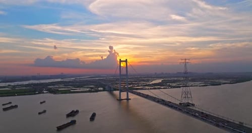 Aerial photo of the bridge 00093