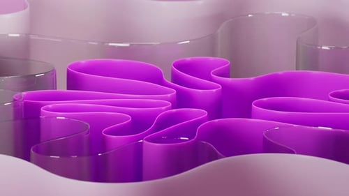 Abstract Fluid Waves Motion Background