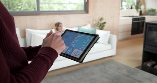 Controlling a Smart Home with a Tablet Device