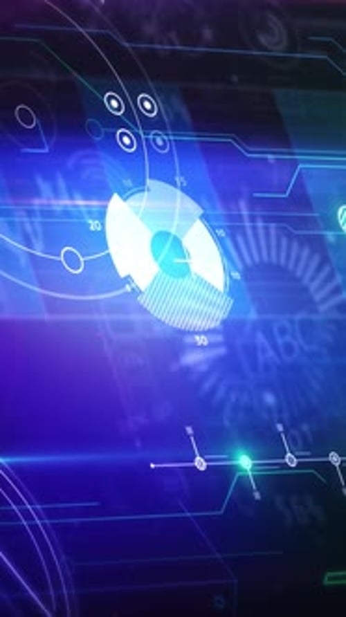 Animated Infographics in the Virtual Crypto Space