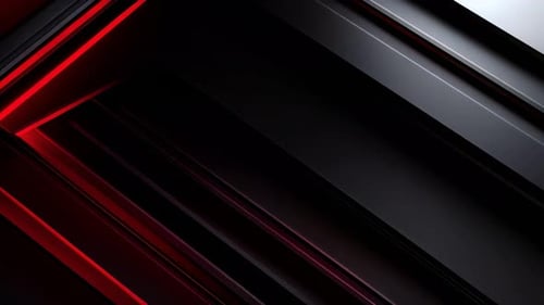 Abstract Geometric Red Lines Corporate Background Animation