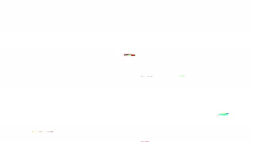 Corruption Collection: animación de transición digital de líneas de ruido parpadeantes de un toque de VHS dañado