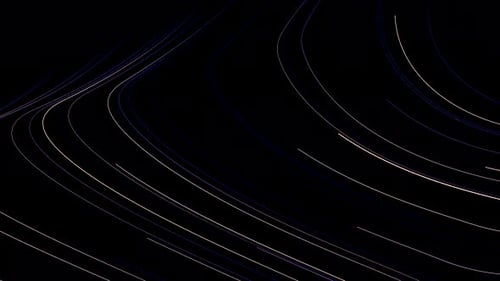 Abstract Flowing Data Lines Motion Background