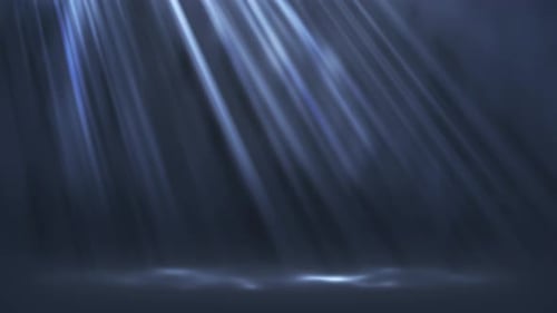 Dynamic Stage Light Rays Moving Abstract Background