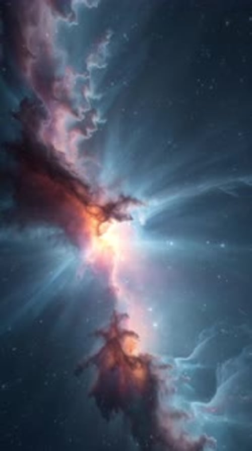 Lebendiger kosmischer Nebel enthüllt die Wunder des Weltraums in atemberaubenden Details
