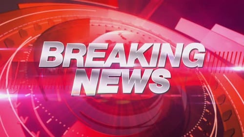 Breaking News Broadcast Title Sequence with Animated Globe