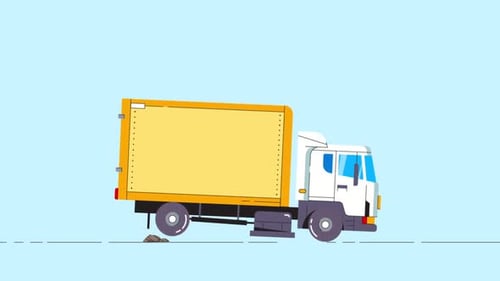 Big Red Truck Physics Alpha Channel