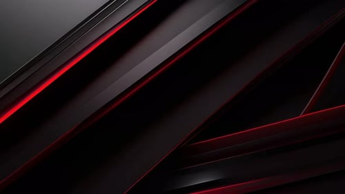 Futuristic Abstract Red Lines Dynamic Motion Background Loop