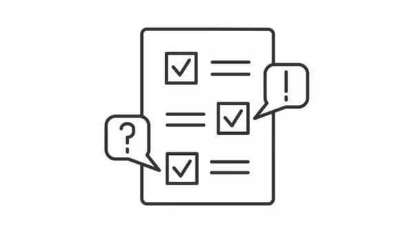 Minimalist Checklist Animation with Progress and Feedback Icons ...