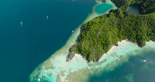 Banul Beach in Coron Palawan Philippines