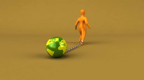 Símbolo de carga: animación 3D
