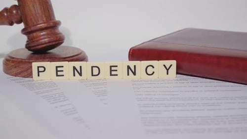 Gavel and Pendency on Legal Documents