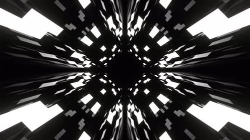 Movement Of White Colored Lines Background Vj Loop In 4K