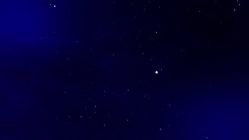 Schleife mit blauem Hintergrund für Partikel