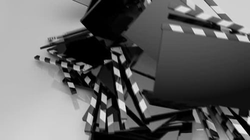 Clapper Board Falling