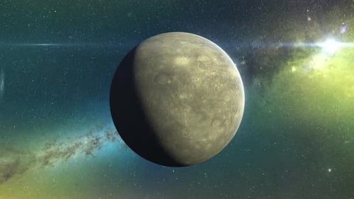 realistic galaxy and space