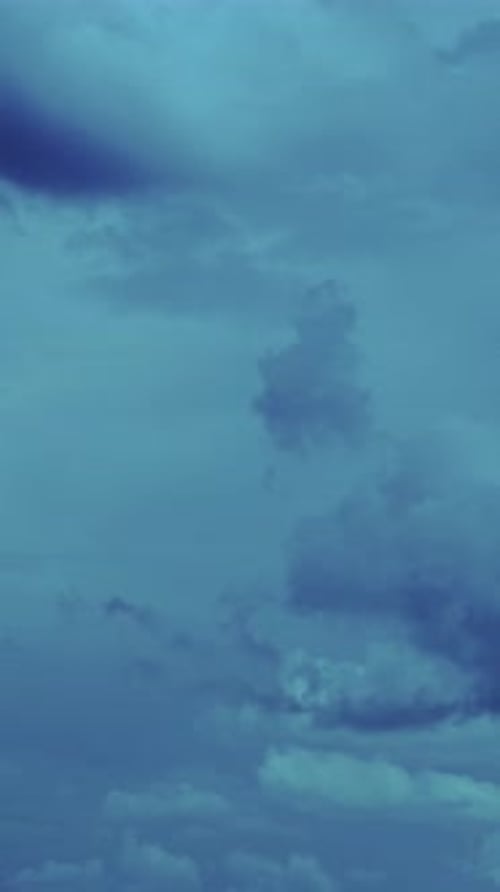Clouds and Sky in an Aerial View