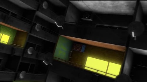 Urban City Balconies 03