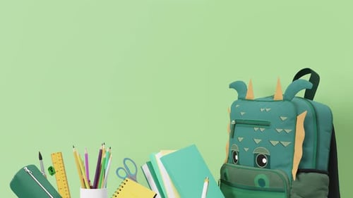 Animated School Background