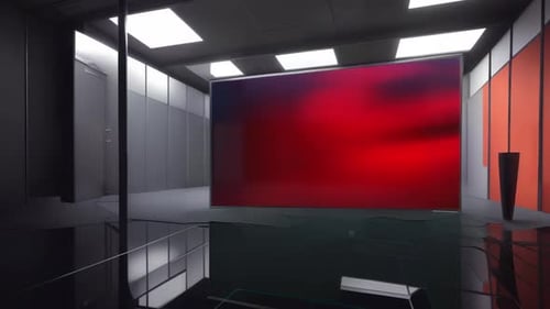 Engaging Virtual Studio Environment: Interactive Set for Multimedia News Broadcast