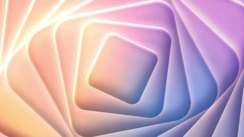 Vivid Color Transition Loop