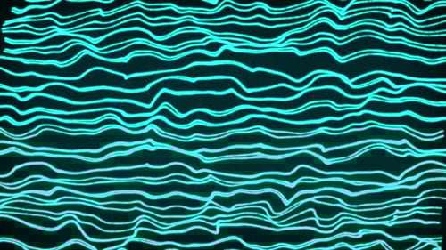 Abstract Waveform Background Digital Rendering